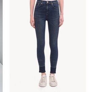 Nwt Rag & Bone NY High Rise Ankle Skinny Jeans 26